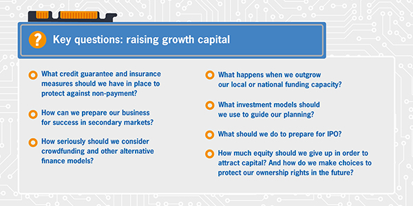 Raising growth capital for tech businesses Raising growth capital